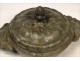 Pewter Bowl Louis XV 18th foliage dies