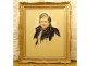 Grande HST tableau Van Caulaert portrait homme tenancier comptoir XXème