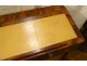 Pupitre cartonnier de notaire acajou écritoire cuir plumier XIXème siècle