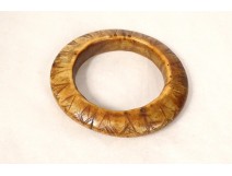Bracelet ancien ivoire africain Afrique subsaharienne collection XIXème