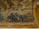 Tapisserie Aubusson paysage verdure personnages enfant tapestry XVIIIème