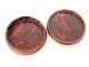 Round snuffbox with amboyna burl and tortoiseshell decoration, Max Descaves collection, 1848, 19th century