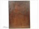 Wooden tray pearl flower garden vase 19th