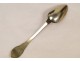 12 spoons in silver gilt Minerva NAPIII 19th