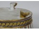 Paris porcelain fruit bowl decorated with barbeau claw feet I Empire XIXth