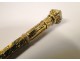 Pencil with perpetual calendar, gilt metal nineteenth