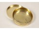 Minerva Poussielgue-Rusand 19th century silver-gilt lunule host box