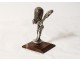 Mascotte automobile Rolls Royce Esprit d'Extase Spirit Ecstasy bronze XXè