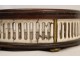 Cut mahogany, porcelain and gilt brass, signed DRGMS, nineteenth
