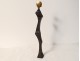 Sculpture moderniste bronze femme abstraite MB 2/8 Nivet fondeur XXè siècle