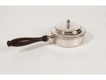 Casserole with silver lid Farmers General Paris 1781 PB 189gr XVIIIth