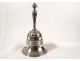 Solid silver table bell Minerve Paris 146gr 19th century