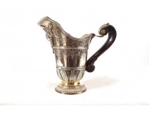Aiguière casque Hanap argent massif Minerve orfèvre Cardeilhac mascaron 19è