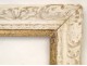 Framework Montparnasse, carved white and gold, twentieth