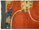 Paire peintures Chine portraits couple ancêtres dignitaire mandarin XIXème