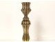 Pair of 18th century Regency silver-plated bronze candlesticks