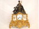 Gilt bronze clock, Barbot Paris, Restoration nineteenth