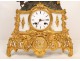 Gilt bronze clock, Barbot Paris, Restoration nineteenth