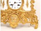 Gilt bronze clock, Barbot Paris, Restoration nineteenth