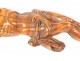 Christ carved wood crucifix cross sculpture 19th century