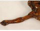 Christ carved wood crucifix cross sculpture 19th century
