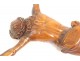 Christ carved wood crucifix cross sculpture 19th century