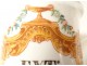 8 apothecary pharmacy pots Paris porcelain flower cup Jalap 19th century
