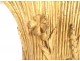 Sculpture enseigne bois doré Gerbe d'Or blé boulangerie bijoutier 81cm 18è