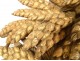Sculpture enseigne bois doré Gerbe d'Or blé boulangerie bijoutier 81cm 18è