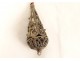 Pendentif collier Tiznit Maroc Maghreb argent émail berbère XXème siècle