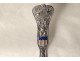 Cuillère Souvenir argent américain Gorham Army Navy Battleship USA XXème