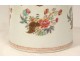 Rafraichissoir porcelaine Compagnie des Indes famille rose fleurs XVIIIème