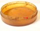 Miniature round box portrait of a gentleman scholar in blond tortoiseshell late 18th century