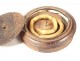 Pocket lantern wood brass late 18th century