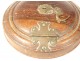 Pocket lantern wood brass late 18th century