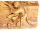 Wood sculpture descent cross deposition Christ lamentation Virgin XVII