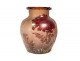 Vase boule verre givré Montjoye Legras fleurs Art Nouveau 1920 XXème siècle
