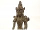 Statuette bouddhiste bronze Bouddha Menla Khmer Cambodge Thaïlande XIXème