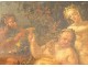 HST painting scene Bacchanales Bacchus wine nymph satyrs erotic 17th century