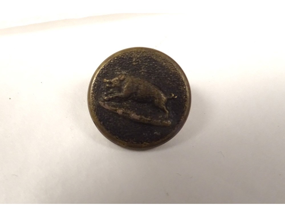Boutons d'époque de collection sur la chasse et l'équitation