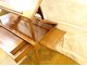 Table à la Tronchin bureau d'architecte acajou cuir tiroir XIXème siècle