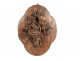 Hunting trophy sculpture Black Forest hare woodcock horn oak 19th century