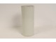 Large Chinese porcelain brush pot with wise figure, garden poem, 20th century