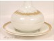 Night service white opaline gilt NAPIII 19th