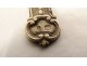 Croix pectorale prélatice argent massif Minerve Christ crucifix 24,67gr 19è