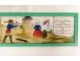 6 plaques verre lanterne magique Sire de Framboisy personnages XIXè siècle
