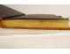 Carnet cuir doré sur tranche serrure clef fin XIXème début XXème siècle