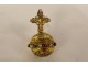 Crown scepter case orb miniature Regalia Empire silver Prague Czech 20th
