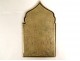 Diptych icon travel Russian Orthodox bronze episodes from the life of Christ 17th