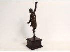 Sculpture statuette bronze déesse Aphrodite Vénus nue naïade XVIIème siècle